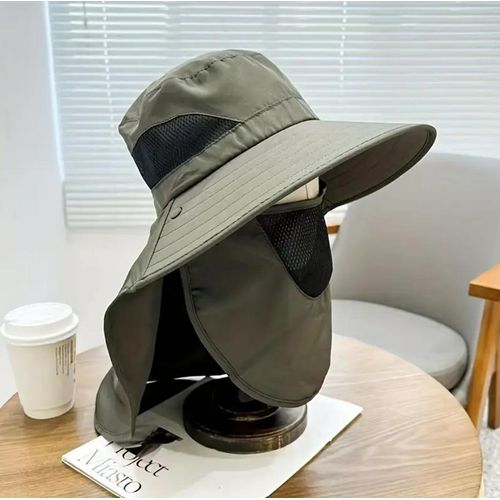 Chapeau anti-soleil visage et nuque image 6