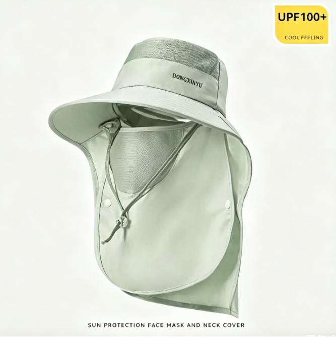 Chapeau anti-soleil protection complète UPF100+